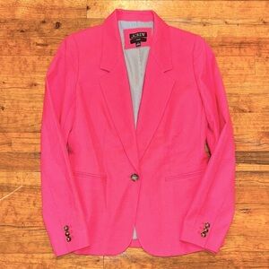 J. Crew Parke 4T Pink Blazer